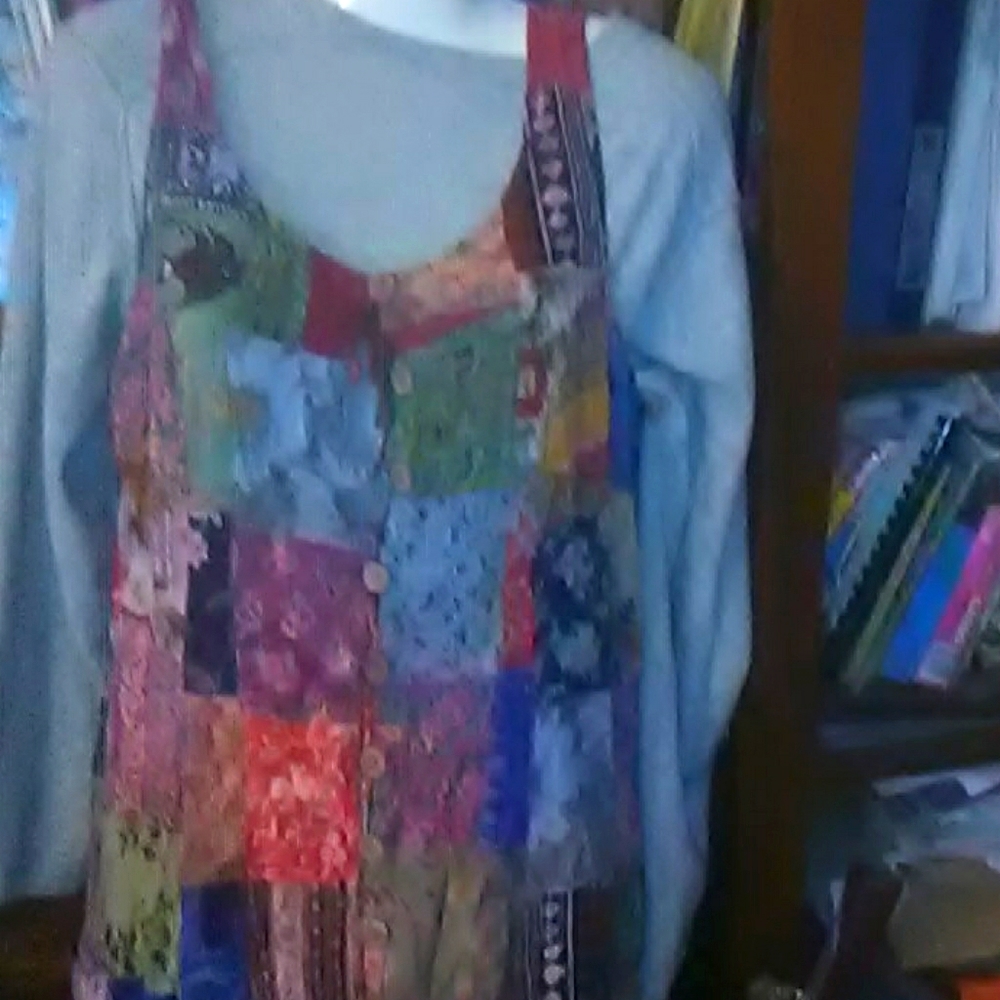 Ladys patchwork dress